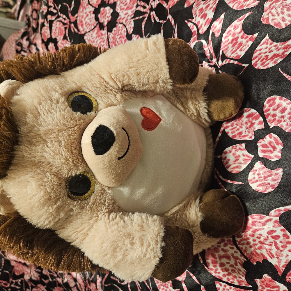 Adorable Plush Hedgehog Toy